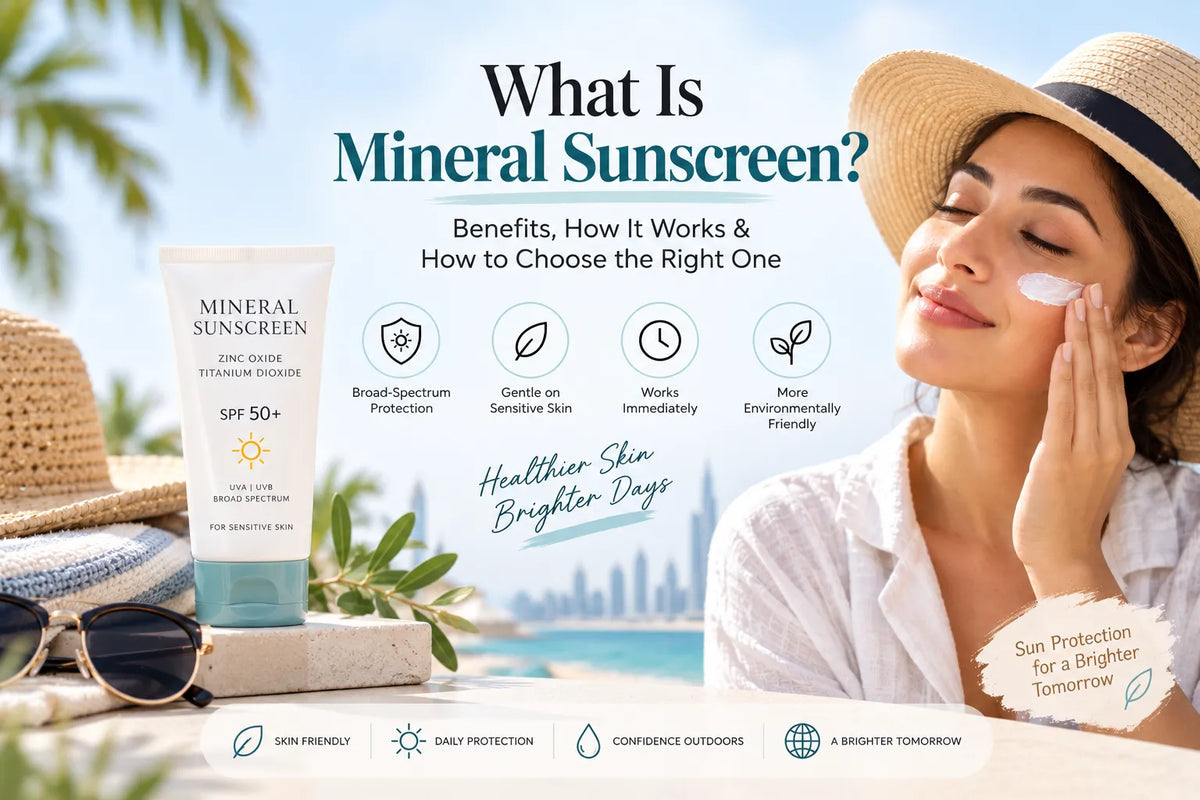 What Is Mineral Sunscreen? Benefits, How It Works & How to Choose the Right One
