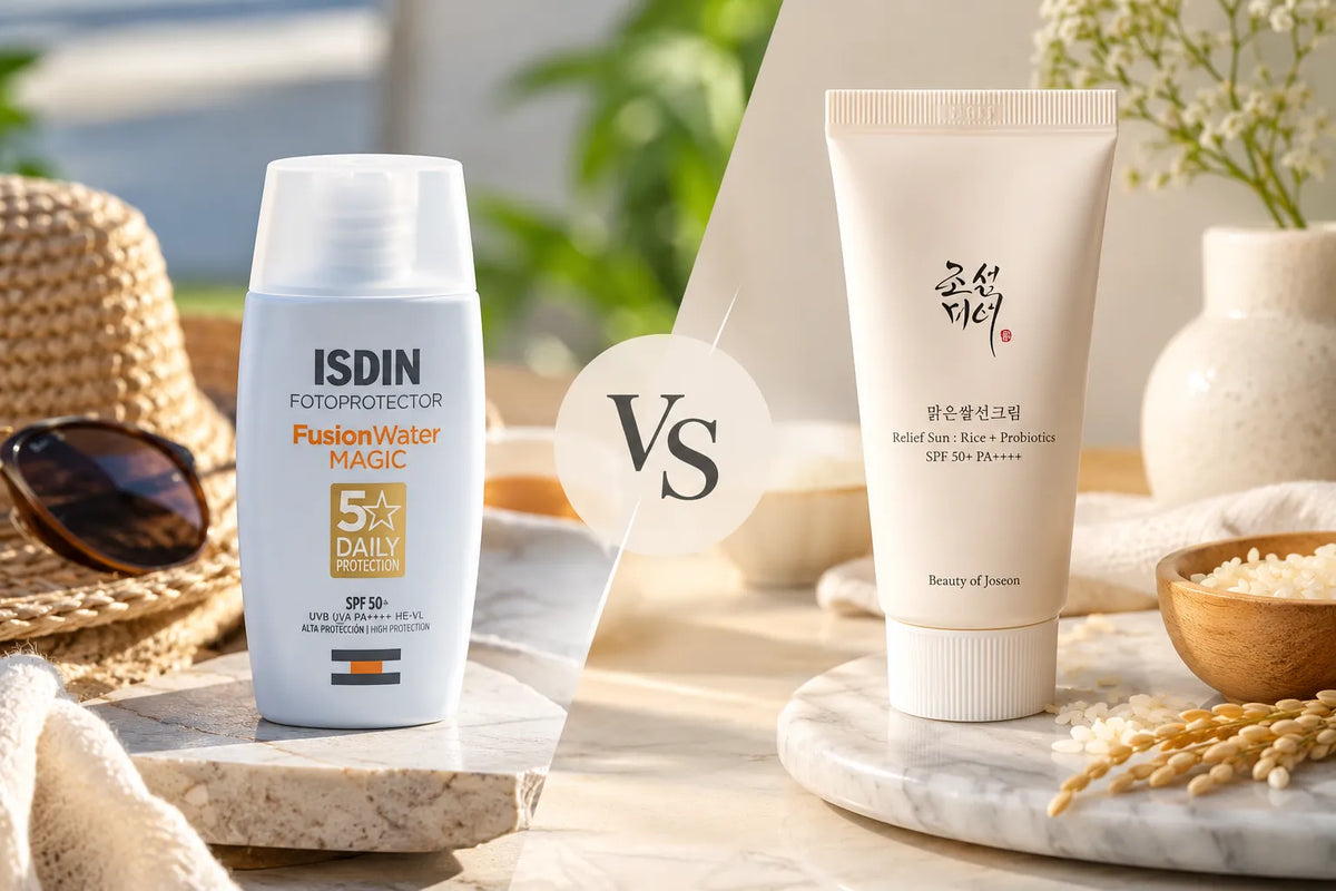 ISDIN Sunscreen vs Beauty of Joseon