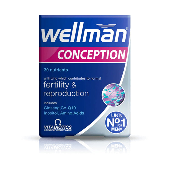 VITABIOTICS WELLMAN CONCEPTION TAB 30s