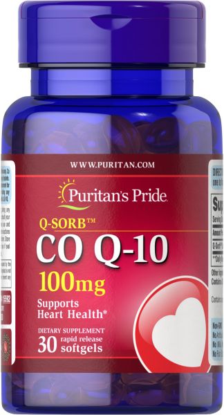 PURITANS PRIDE CO Q10 100MG SOFTGEL 30s