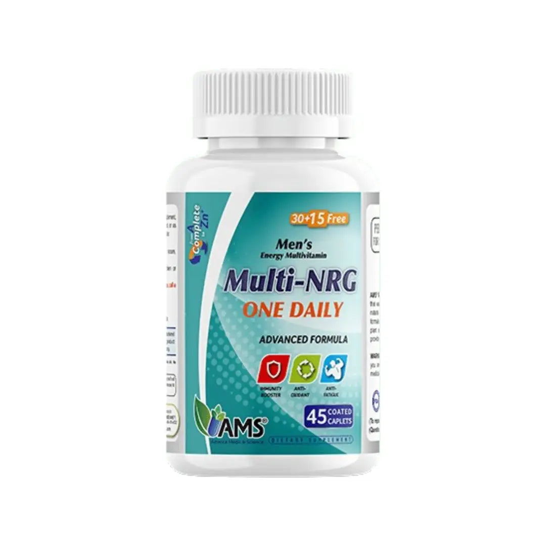 كبسولات AMS MULTI NRG للرجال للاستخدام اليومي - 45 كبسولة