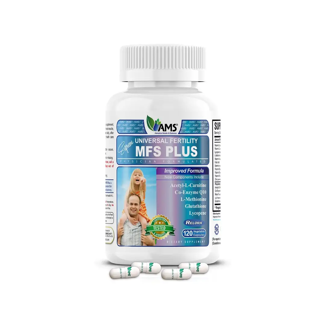 كبسولات AMS SUPREME MFS PLUS 120 كبسولة
