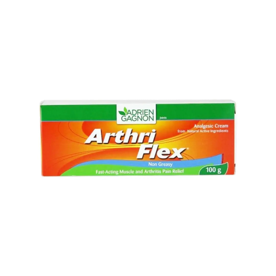 Adrien Gagnon Arthri-Flex Cream 100g – Topical cream for soothing muscle and joint discomfor