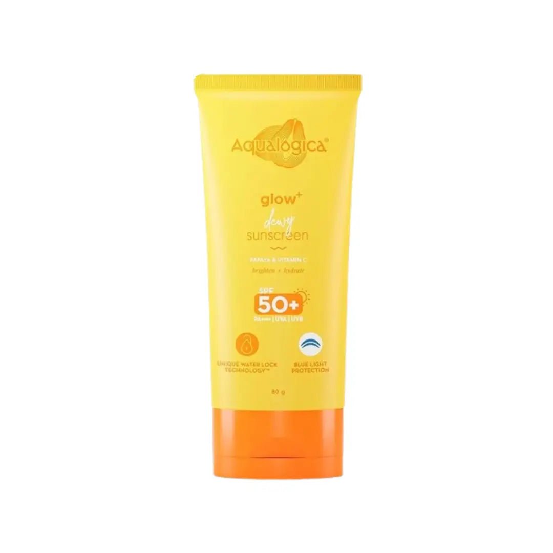 Aqualogica SPF50+ Glow + Dewy Sunscreen 80G