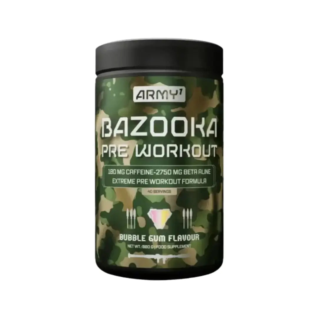 Army 1 Bazooka Pre Workout Powder for Active Lifestyle