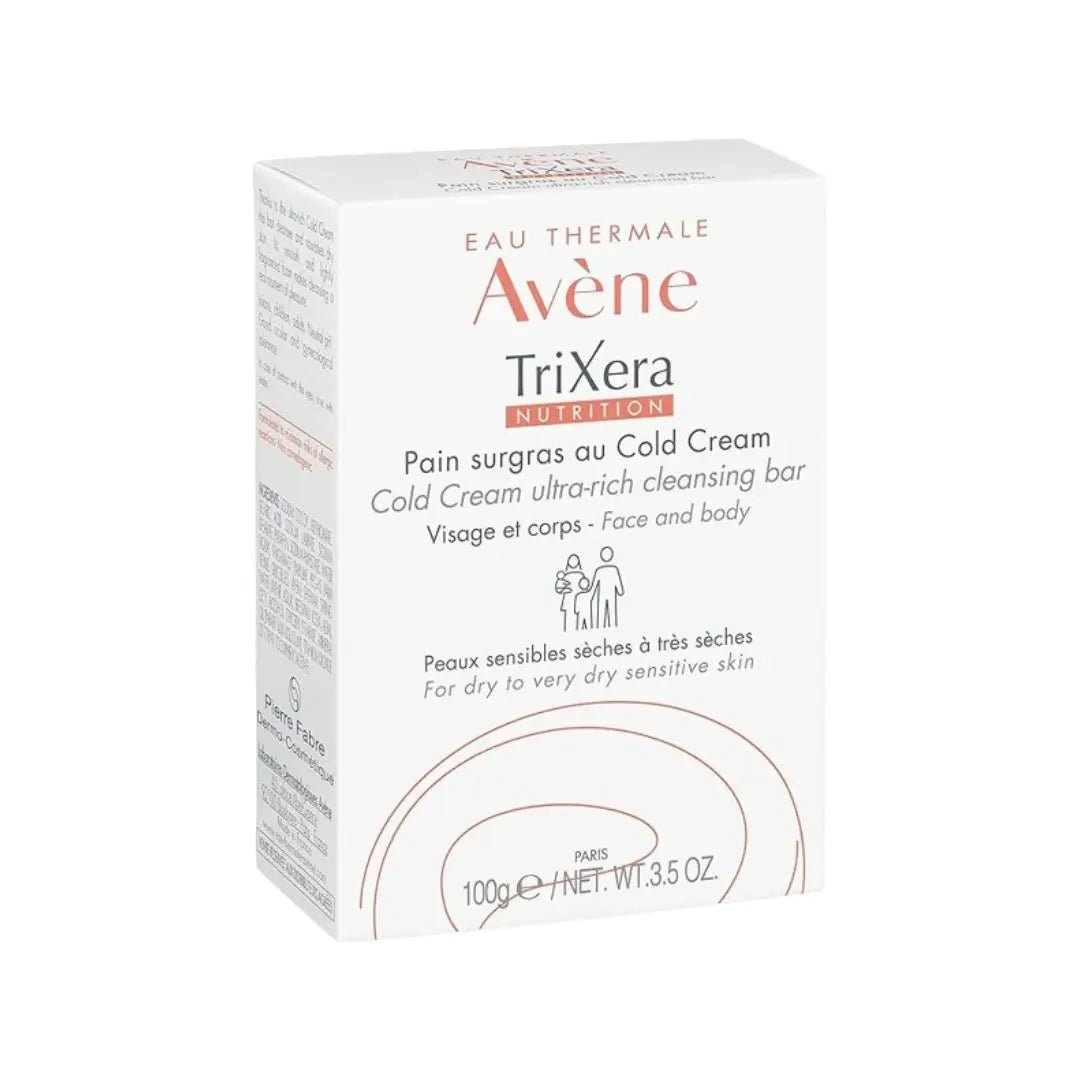 Avene Trixera Cold Cream Ultra Rich Cleansing Bar 100G