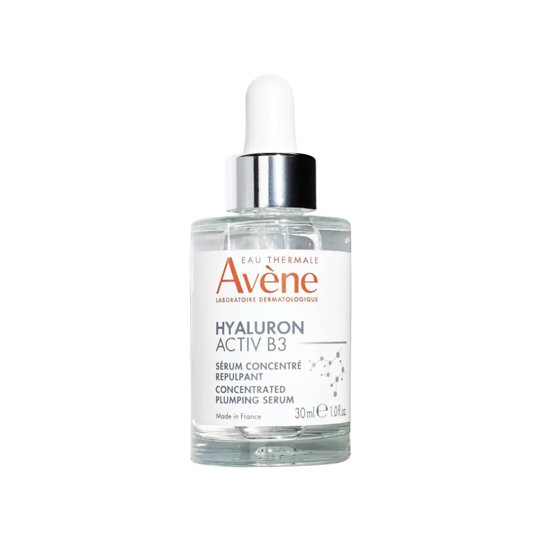 Avène Hyaluron Activ B3 Concentrated Plumping Serum 30ml | Hydrating Anti-Aging Face Serum | Skin Firmness & Glow Booster