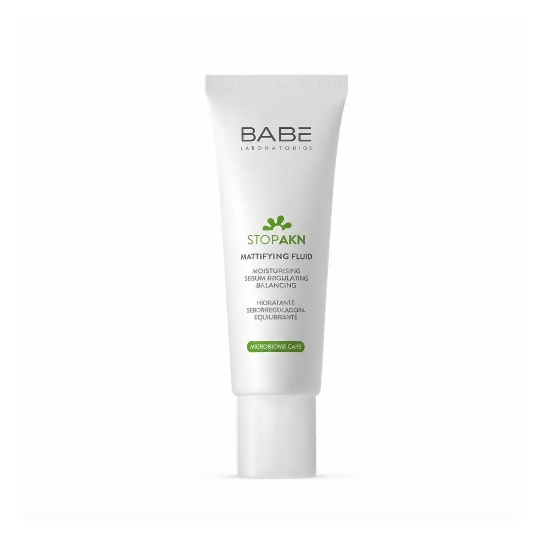BABÉ Stop AKN Mattifying Moisturiser 50ml – Oil Control Face Cream for Acne-Prone Skin