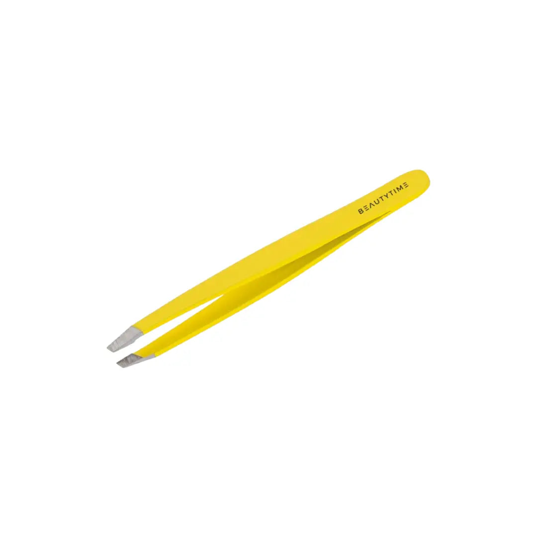 Beautytime Slant Precision Tweezers BT120 stainless steel tweezers