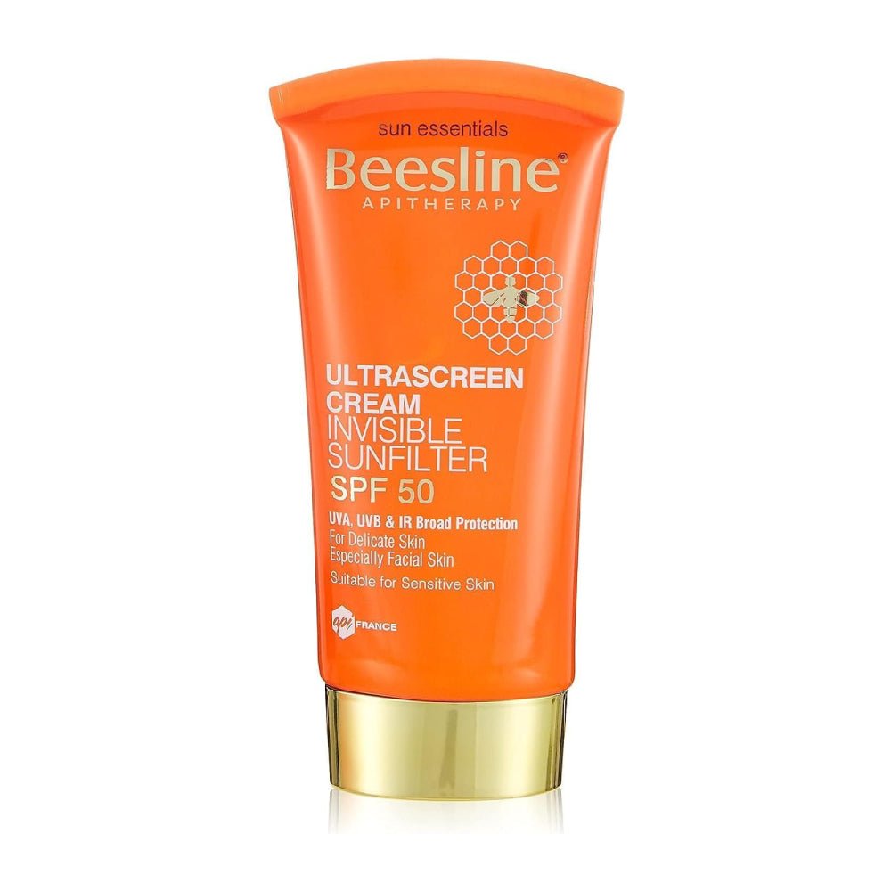 BEESLINE INVISIBLE SUNFILTER ULTRASCREEN CREAM SPF50 60ML 1+1 Offer