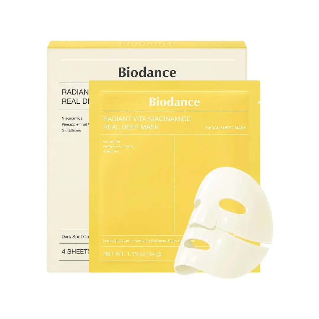 Biodance Radiant Vita Niacinamide Real Deep Mask 4s