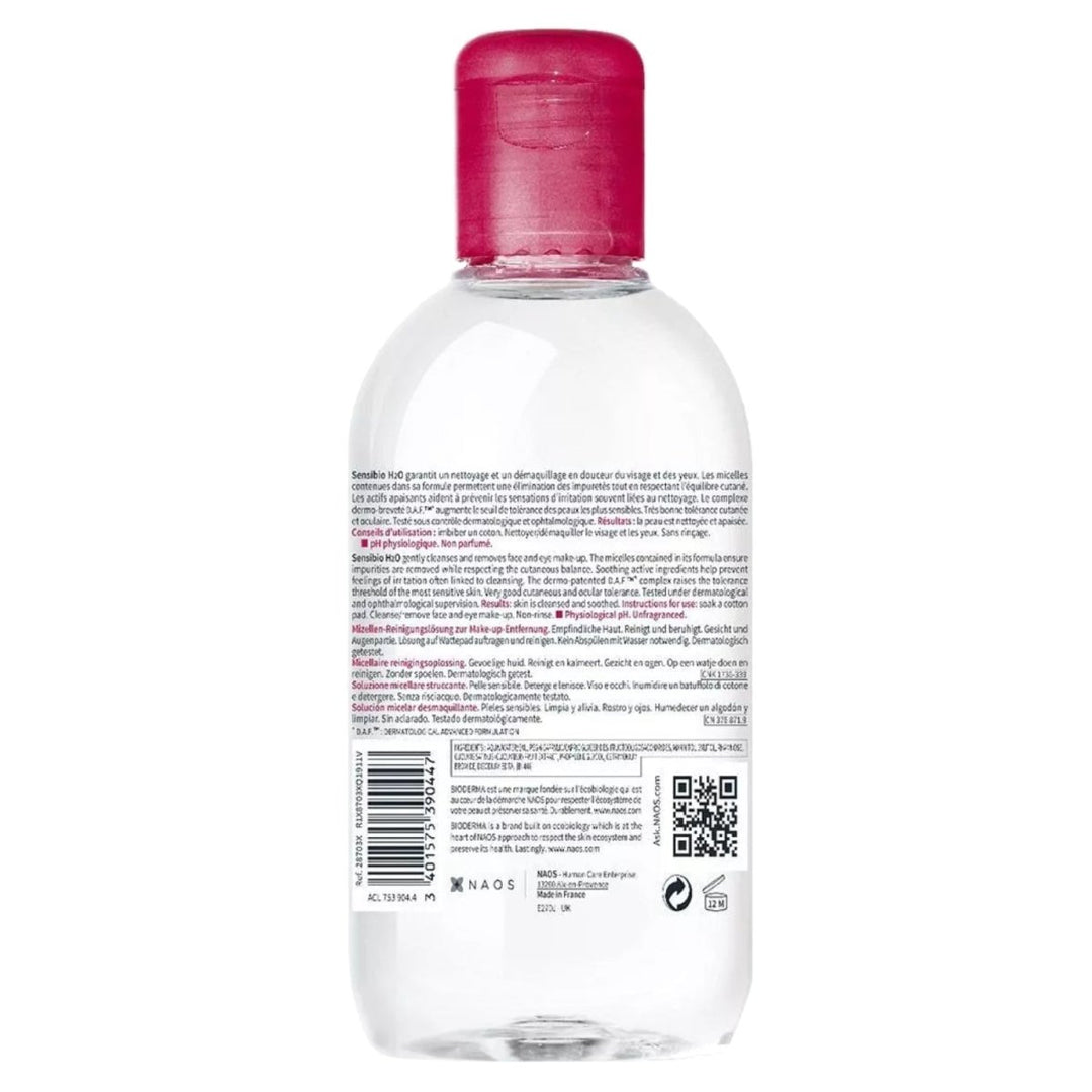 Bioderma Sensibio H2O Micellaire Water - 500ml