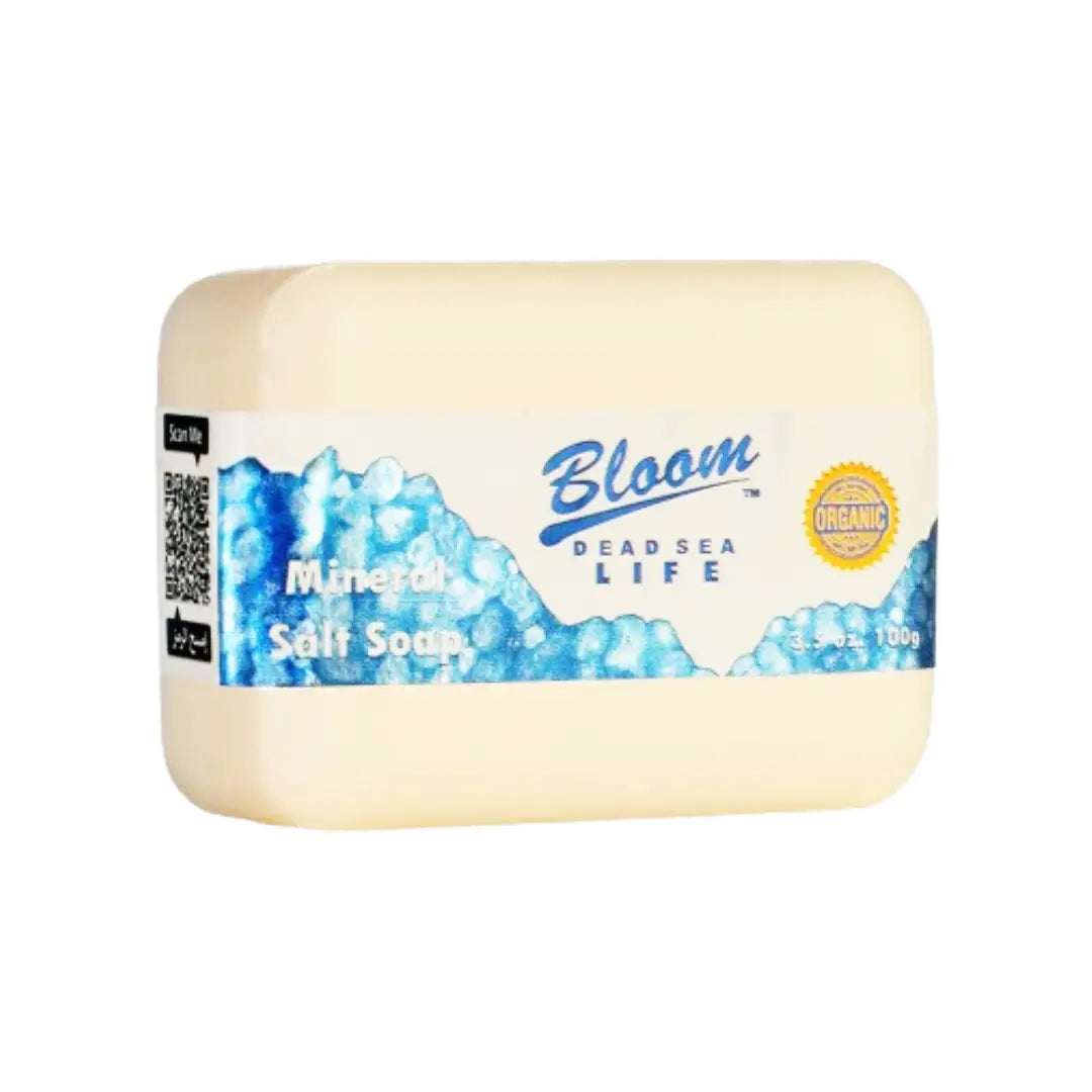 Bloom Dead Sea Salt Soap 100g – Mineral Enriched Skin Cleansing Bar for Daily Use