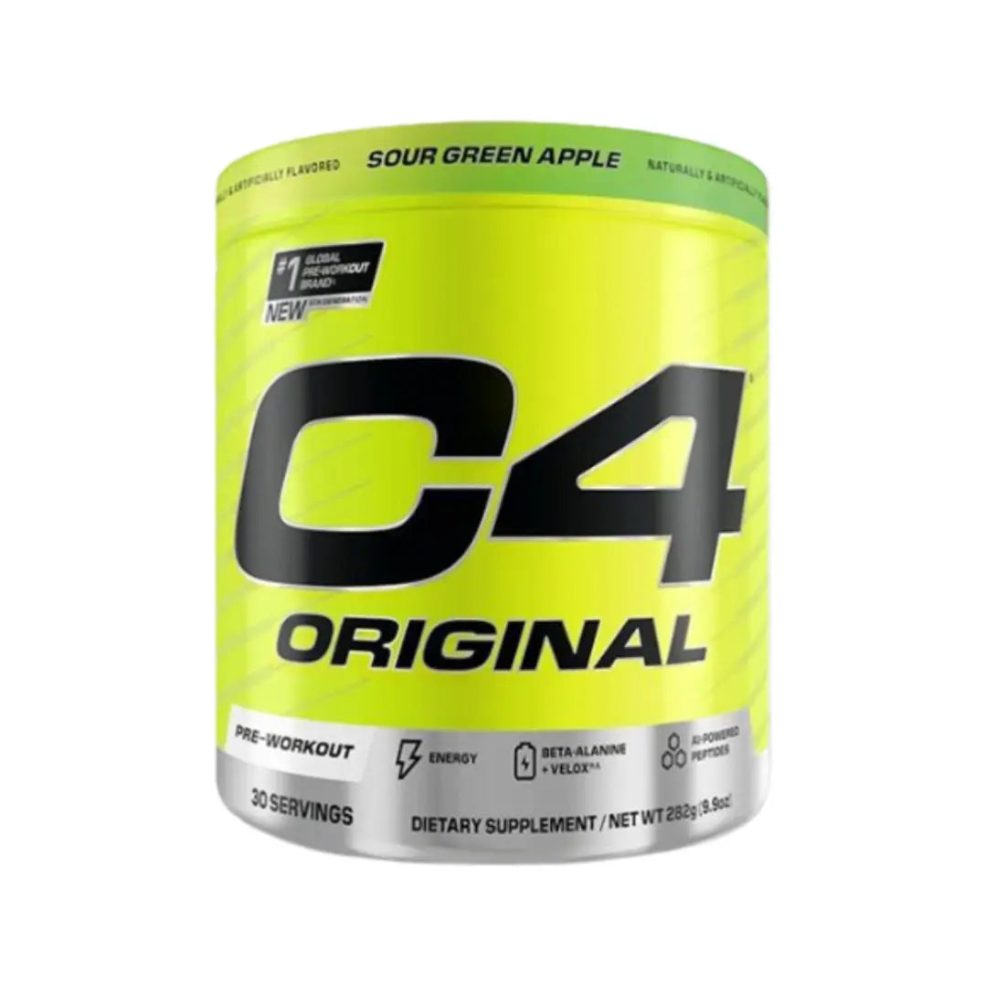 Cellucor C4 The Orginal PreWorkout 282G Green Apple Serv 30