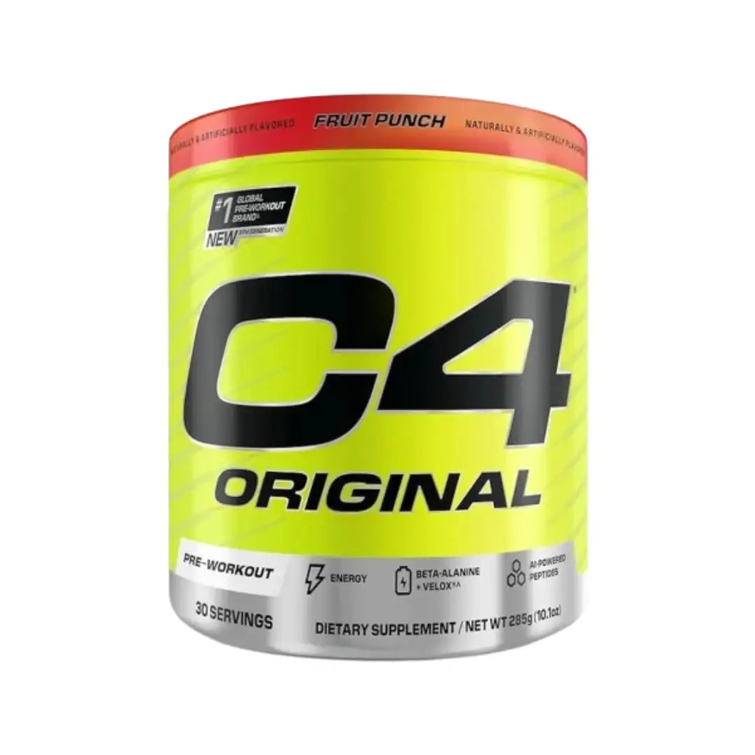 Cellucor C4 Original Pre Workout Powder 285g Fruit Punch 30 Servings Energy & Endurance Support