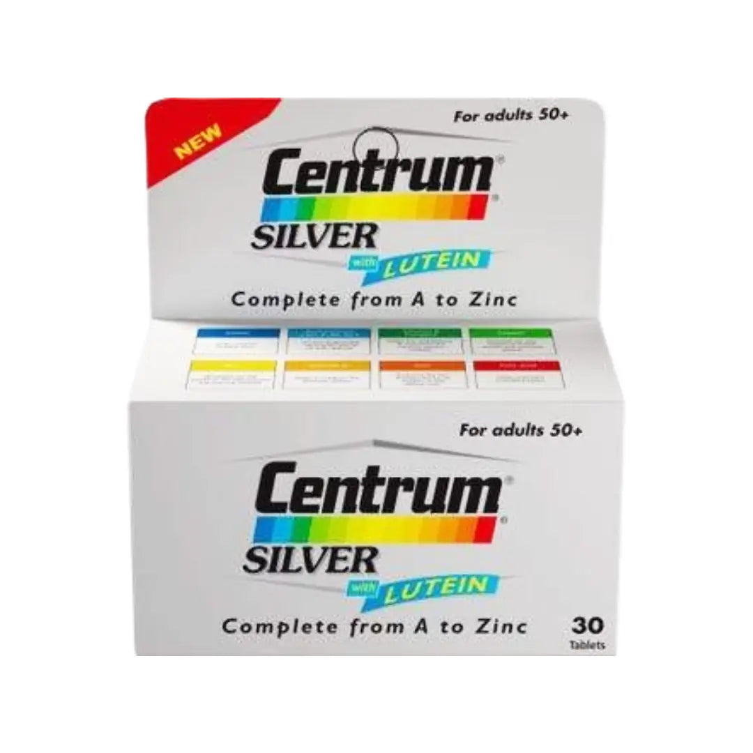 Centrum Silver with Lutein for Adults 50+ Multivitamin Tablets