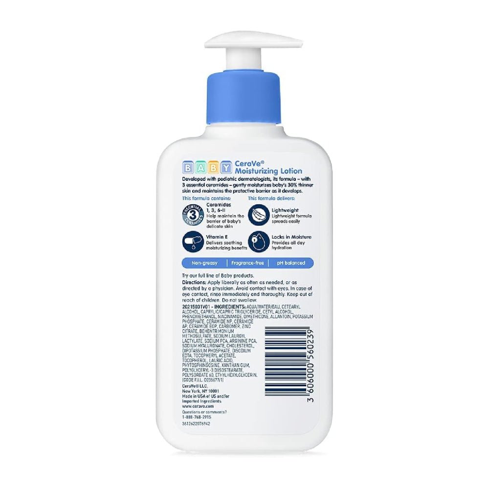 CERAVE BABY MOISTURIZING LOTION 237ML