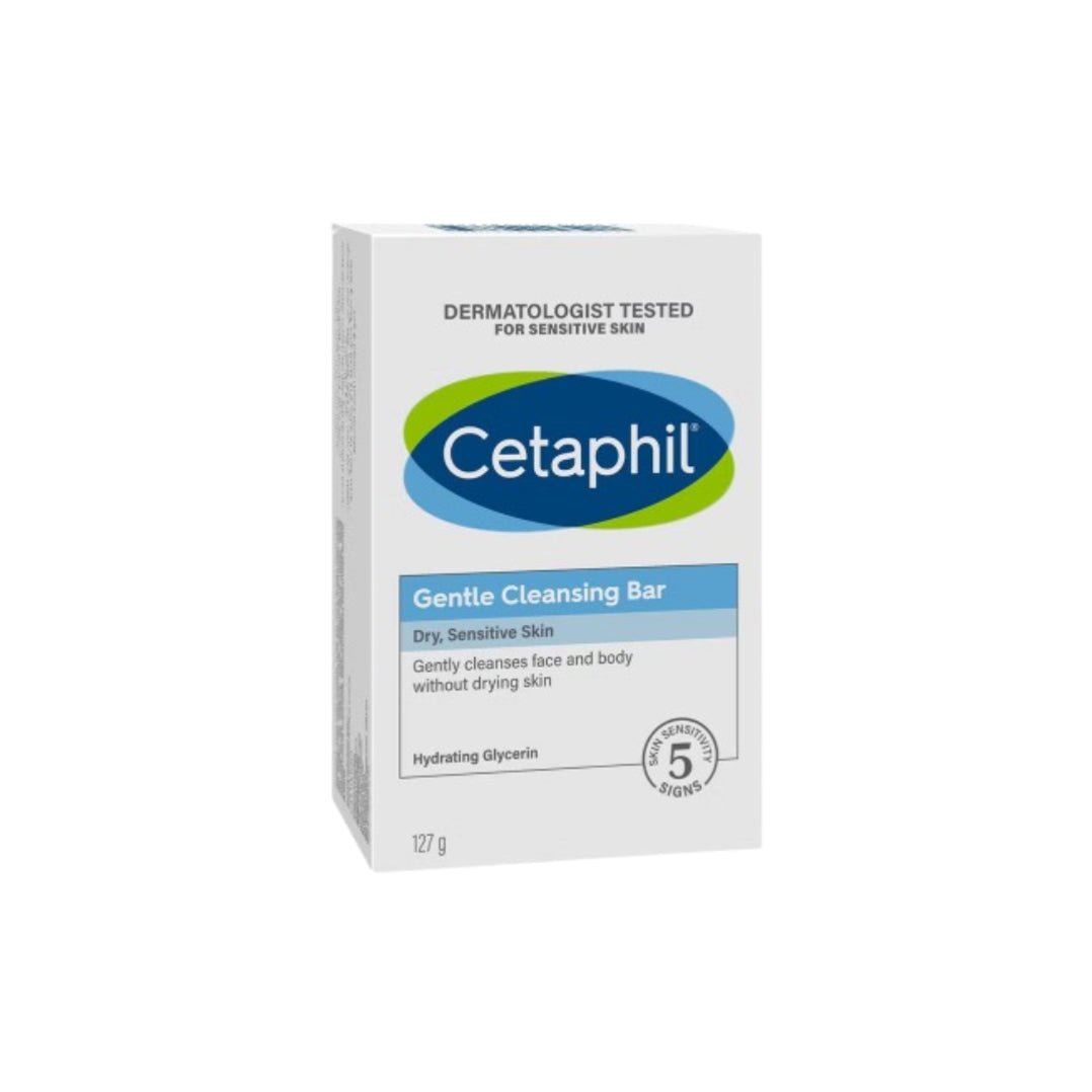 Cetaphil Gentle Cleansing Bar for Dry and Sensitive Skin 127g