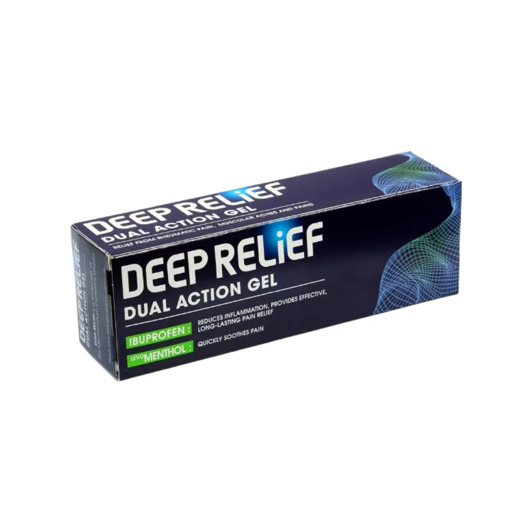 Deep Relief Dual Action Gel 50g – Cooling & Warming Topical Massage Gel