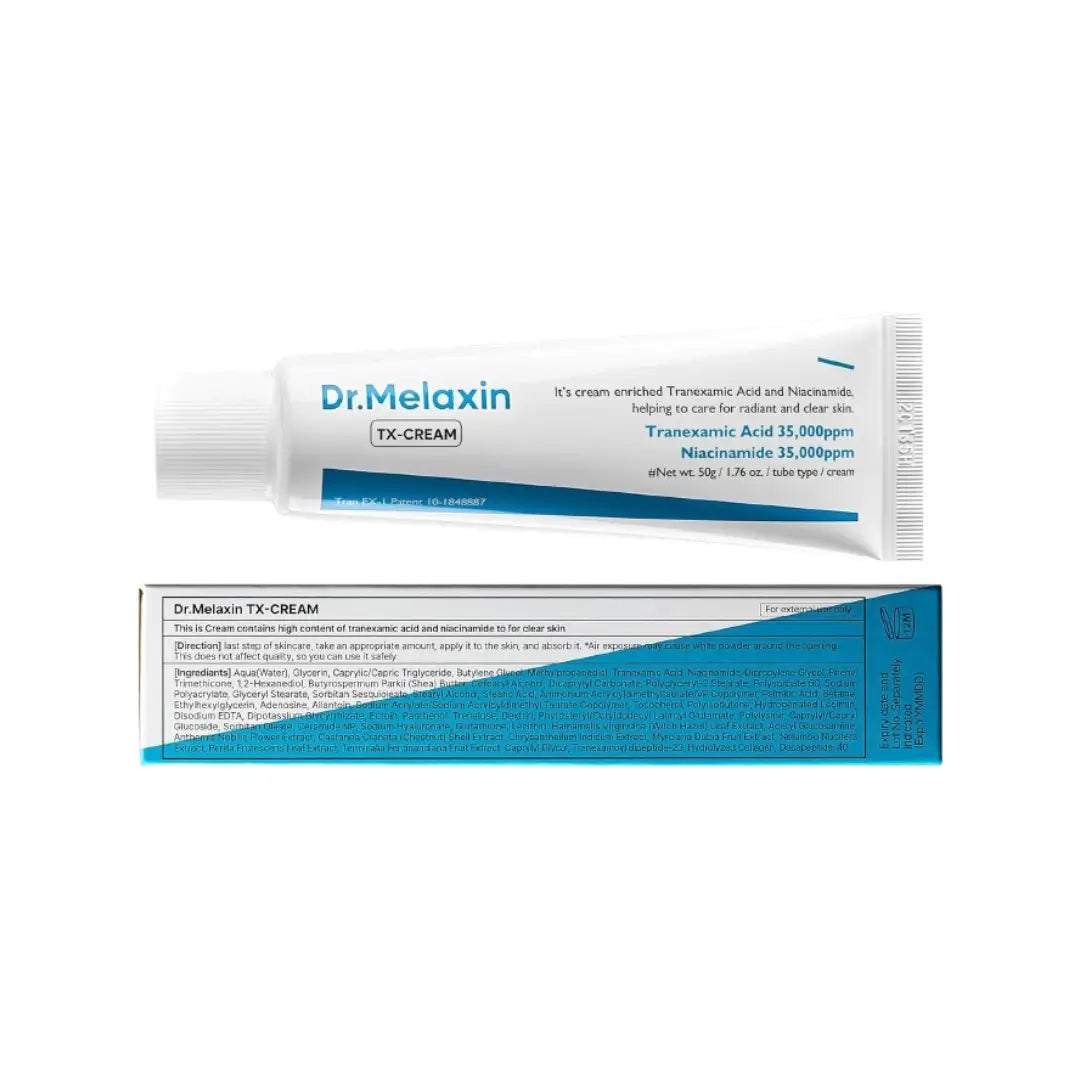 Dr. Melaxin TX Tranexamic Acid Cream 50ml – Brightening Hydrating Face Moisturizer