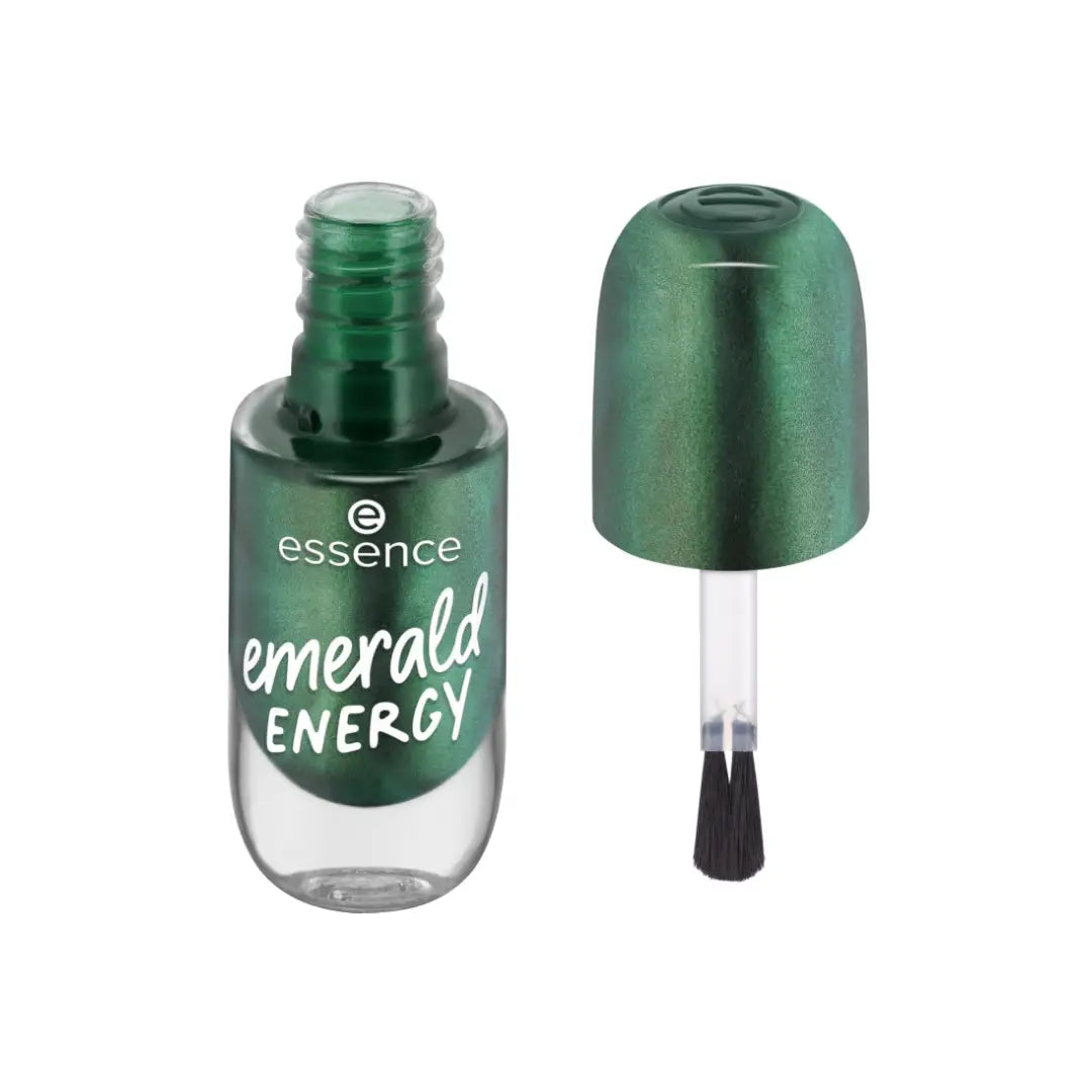 Essence Gel Nail Colour 73 Emerald Energy 8ml – Long-Lasting Glossy Nail Polish