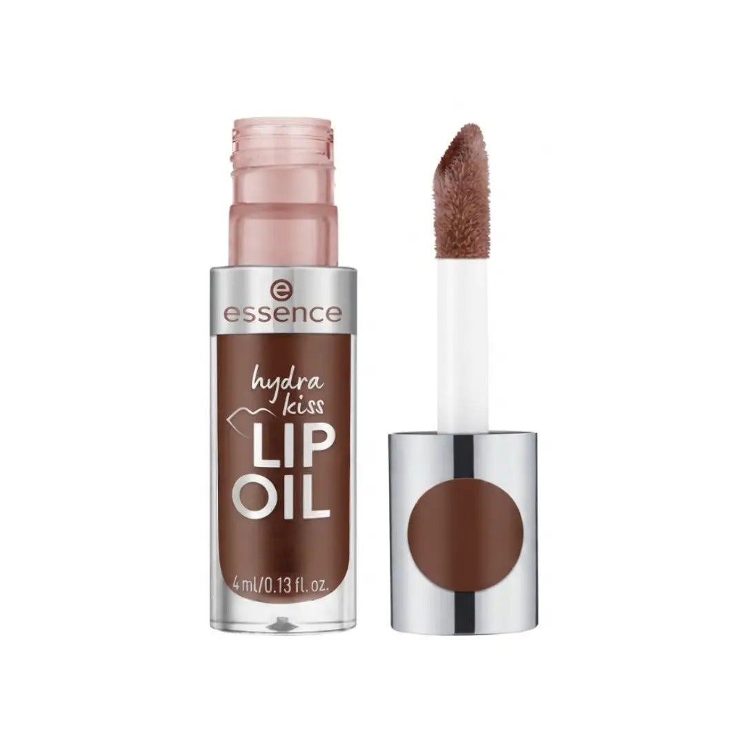 Essence Hydra Kiss Lip Oil 08 Mocha Glow – Hydrating Glossy Lip Oil