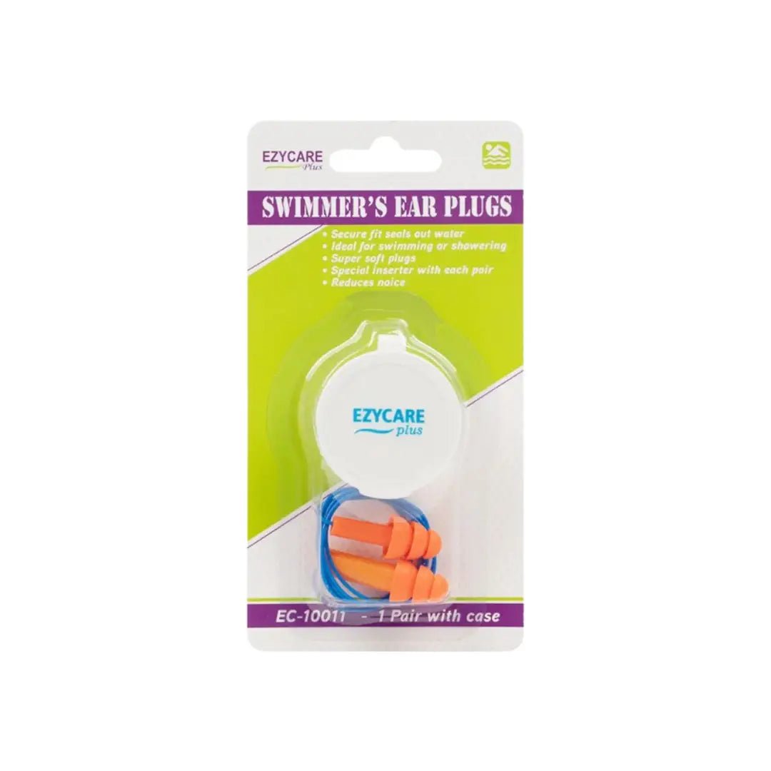 Ezycare Plus Swimmers Ear Plugs With Case 10011