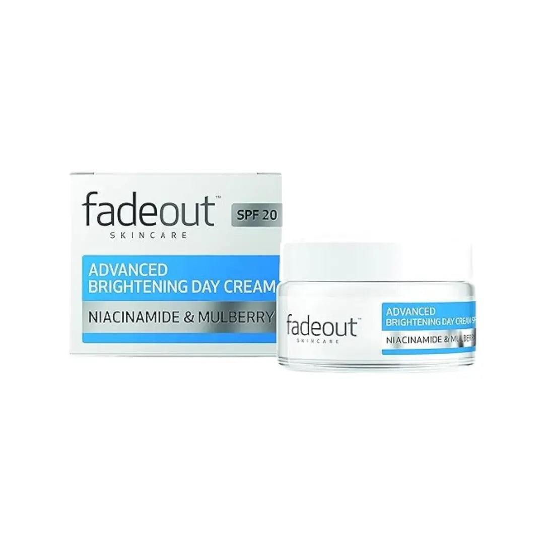 Fadeout Advanced Whitening Day SPF20 Cream 50ml – Brightening & Sun Protection Daily Moisturizer