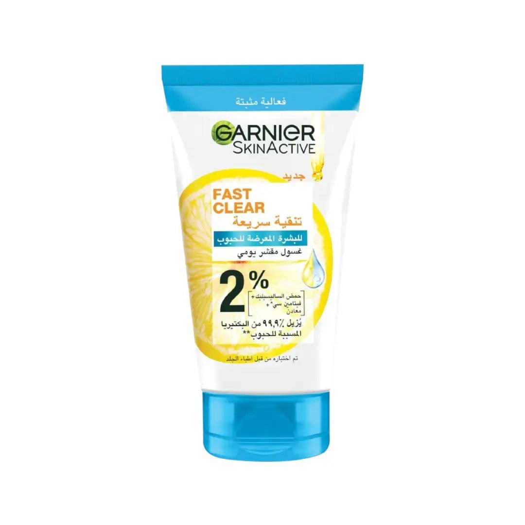 GARNIER Skin Active Fast Clear Exfoliating Wash 150ml