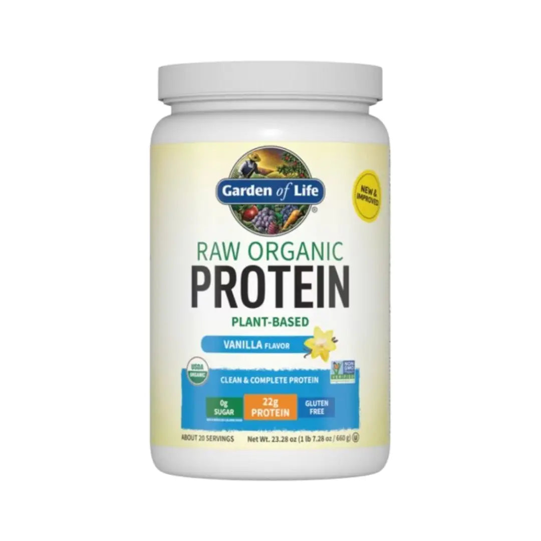 Garden Of Life Raw Organic Protein 1LB Vanilla Serv 20