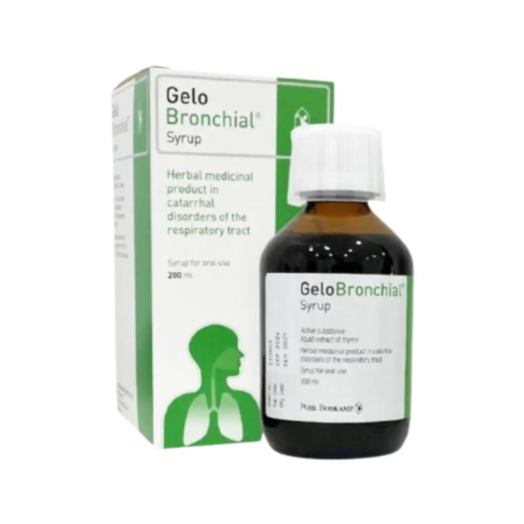 Gelo Bronchial Syrup 200ml – Relief for Cough, Chest Congestion, and Respiratory Health