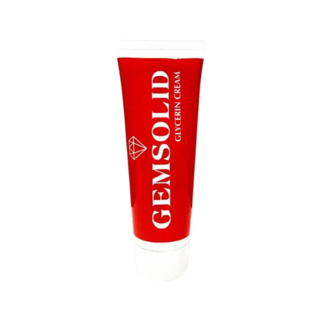 Gemsolid Glycerin Cream 100ml | Deep Hydration Moisturizer for Dry Skin | Non-Comedogenic Softening & Barrier Care