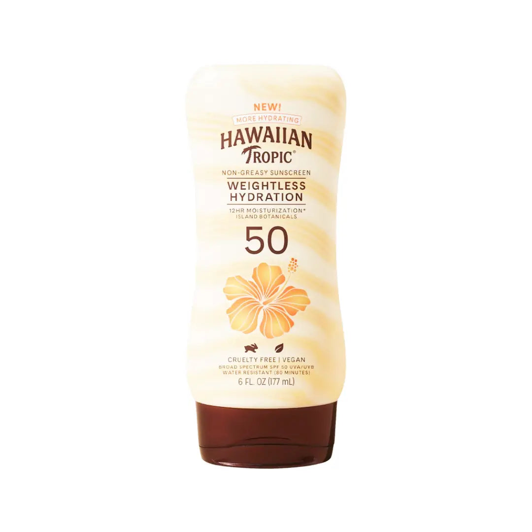 Hawaiian Tropic SPF50 Weightless Hydration Lotion 177ML