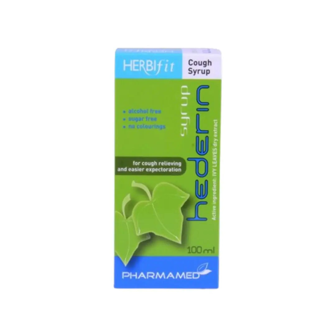 Herbifit Hederin Herbal Syrup 100ml – Natural Ivy Leaf Extract Syrup