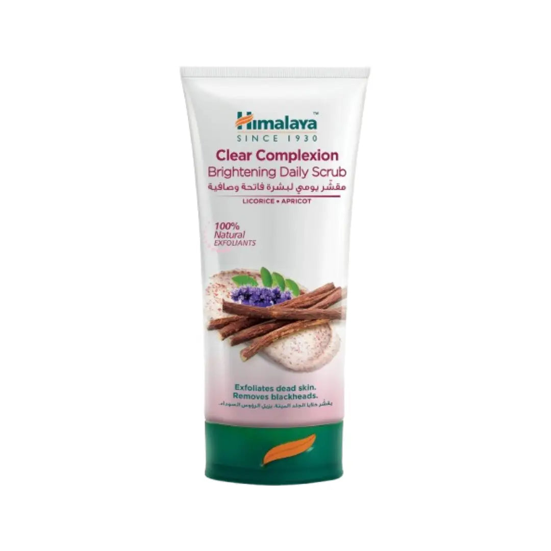 Himalaya Clear Complexion Daily Scrub 150ml – Gentle Exfoliating Face Scrub for Smooth & Radiant Skin
