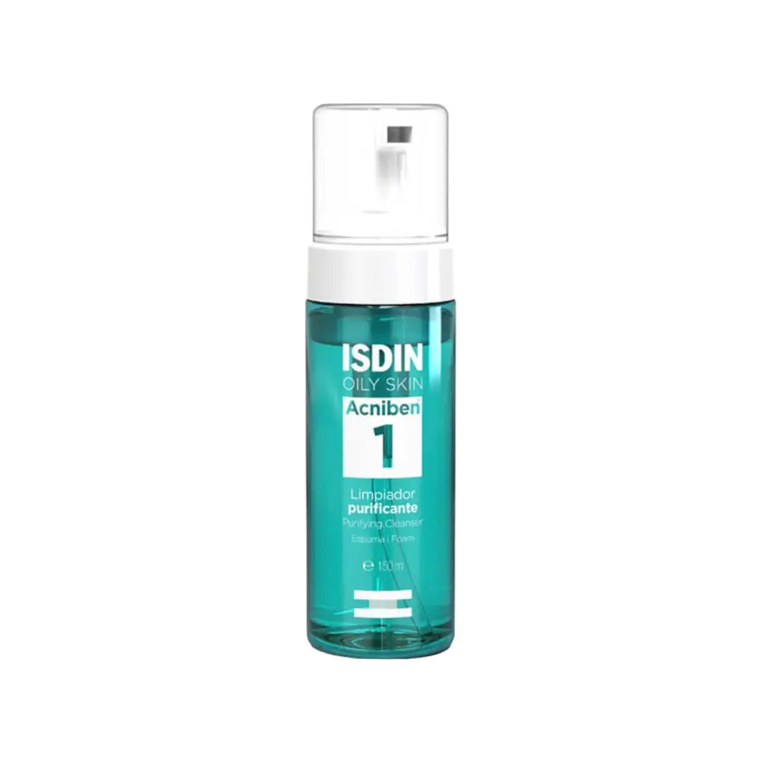 ISDIN Acniben Oily Skin Purifying Cleanser Foam 150ml – Deep Cleansing & Oil Control