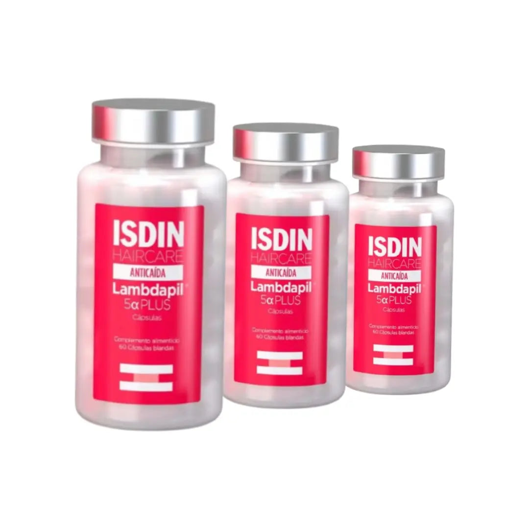 ISDIN Haircare Lambdapil 5 Alfa Plus Capsules 60s | Hair Growth & Hair Loss Support Supplement