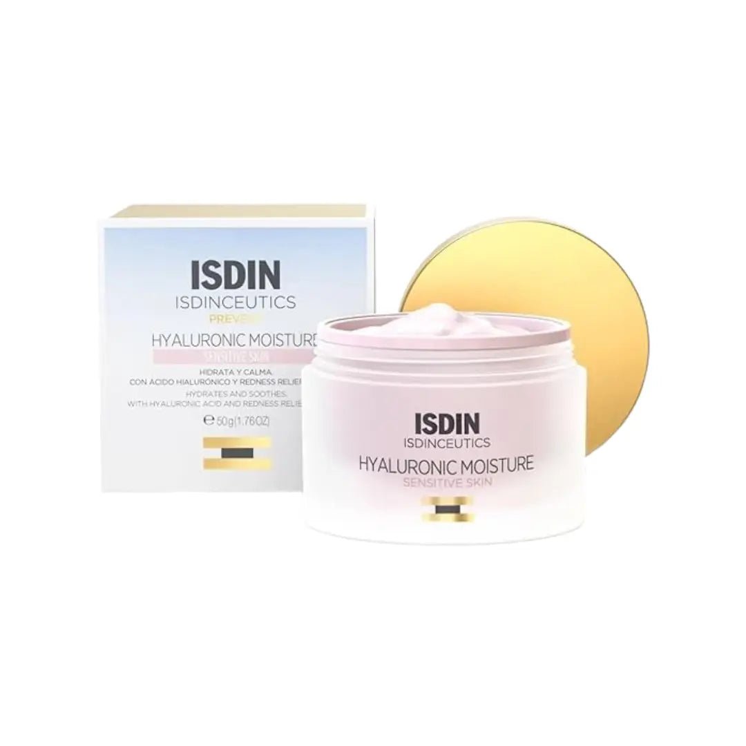 ISDIN Isdinceutics Hyaluronic Moisture Cream Sensitive Skin 50g – Hydrating Face Cream