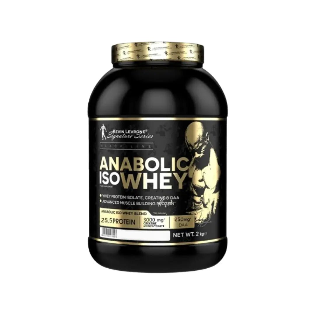 Kevin Levrone Anabolic ISO Whey Protein 2KG Vanilla (66 Servings) for muscle building and post-workout recovery