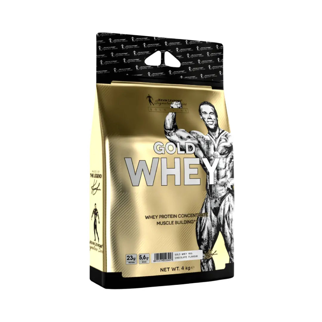 Kevin Levrone Gold Whey Protein 4kg Chocolate | 133 Servings High Protein Powder for Muscle Recovery & Performance