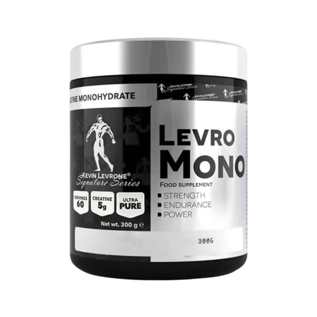 Kevin Levrone Levro Mono Creatine Powder 300g – Pure Creatine Monohydrate, 60 Servings