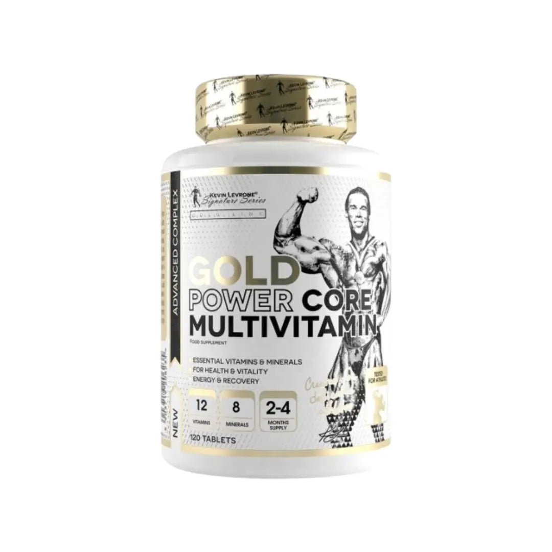 Kevin Levrone Power Core Multivitamin 120s for daily nutritional support, energy, and overall health