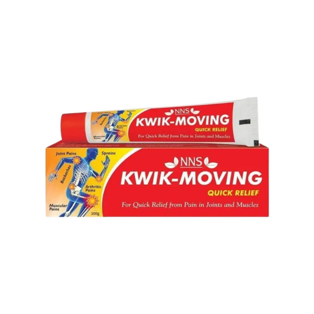 Kwik Moving Quick Relief Ointment 50g - Fast Acting Muscle & Joint Relief Ointment