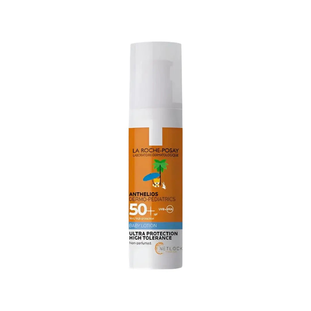 La Roche-Posay Anthelios Dermo-Pediatrics SPF50+ Baby Lotion 50ml – Gentle Sun Protection for Sensitive Skin
