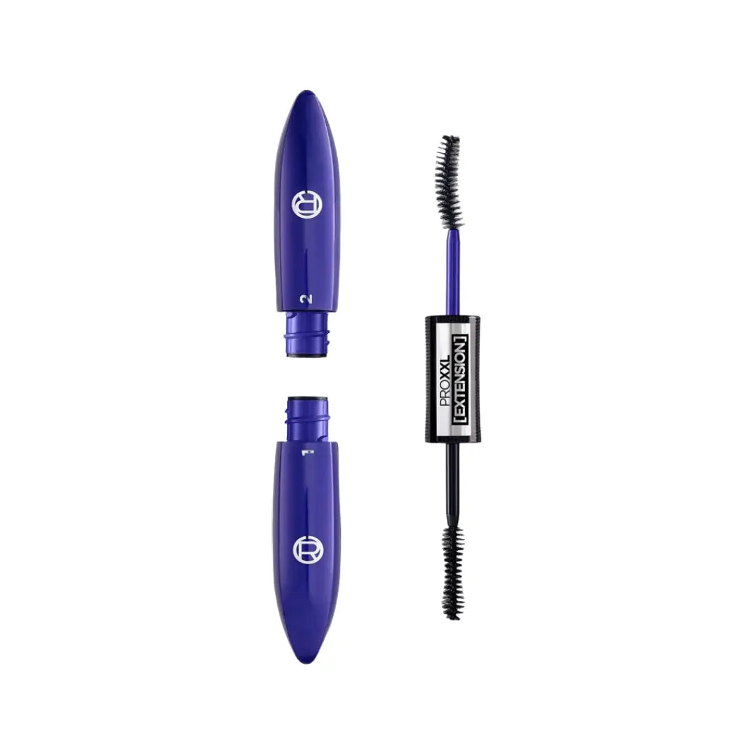 L’Oréal Paris PRO XXL Extension Mascara Black – 2 Step Volumizing & Lengthening Lash Mascara