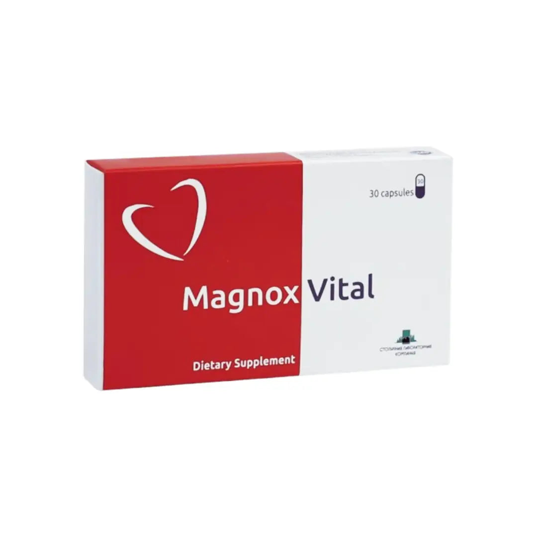 Magnox Vital Capsules 30 Sachets – Magnesium Supplement for Energy, Nerve & Muscle Support