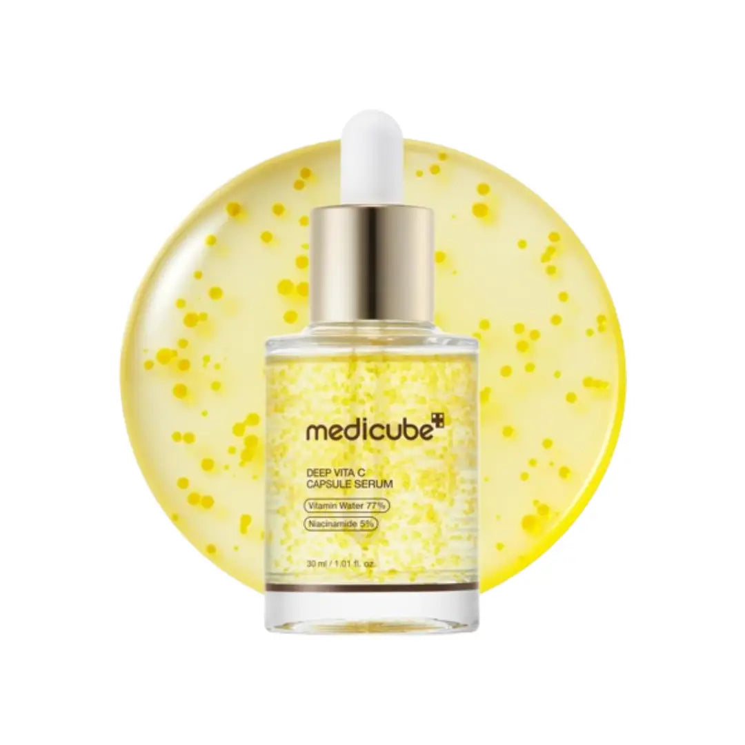 Medicube Deep Vita C Capsule Serum 30ml – Vitamin C Brightening Facial Serum