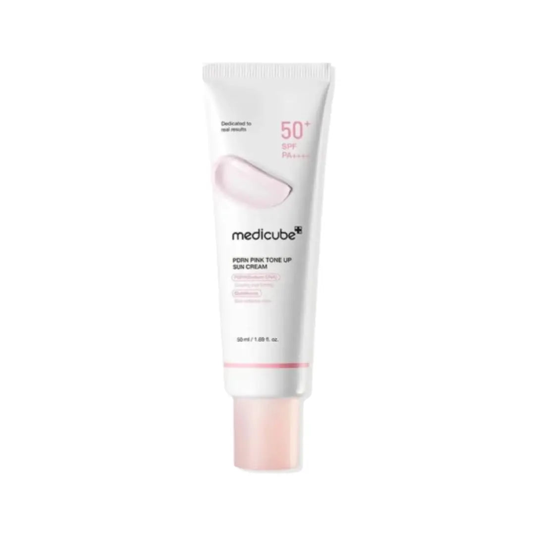 Medicube PDRN Pink Tone Up Sun Cream SPF50+ PA++++ 50ml – Brightening UV Protection
