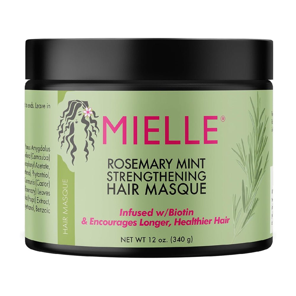 MIELLE ROSEMARY MINT STRENGTHENING HAIR MASQUE 340G