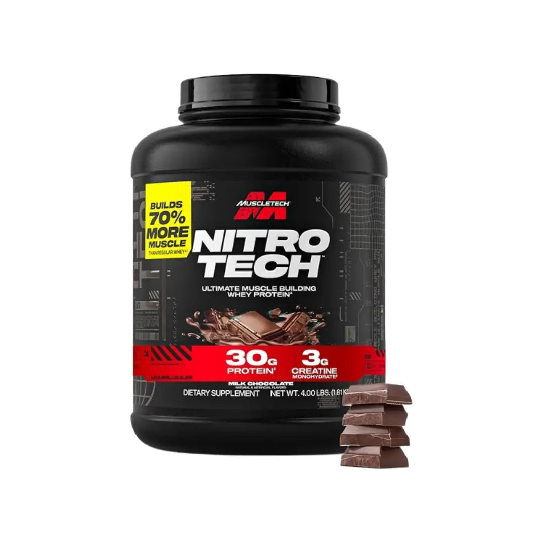 MuscleTech Nitro Tech Whey Protein 4lbs